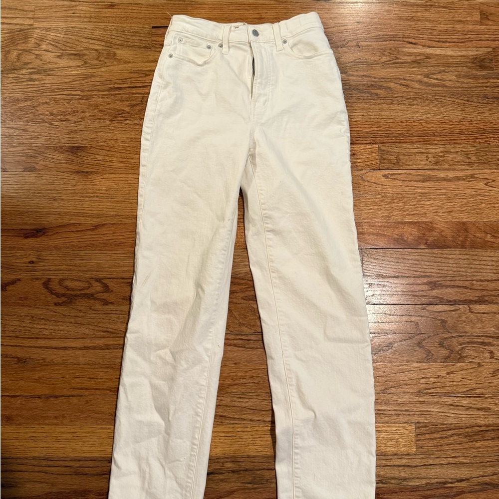 Madewell perfect vintage straight jeans